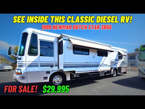Видео: Скрытая жемчужина? Судите сами! Полный обзор этого Newmar Dutch Star 3858 1999 года! ПРОДАНО!