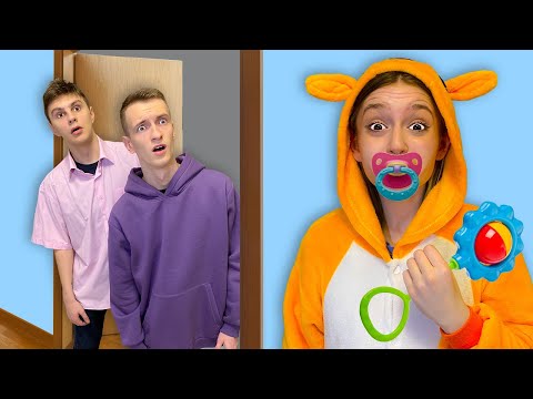 Видео: Тома превратилась в ребенка на 24 часа !!