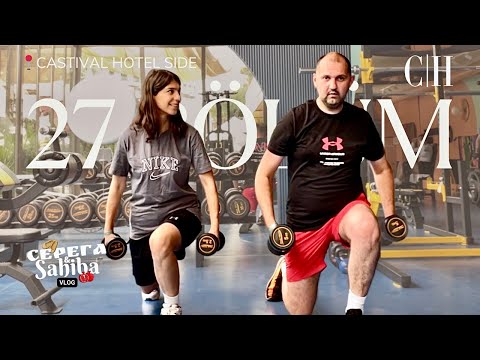 Видео: 📹Влог из Турции: фитнес, завтрак и пляж! Castival Hotel Side 27.Bölüm