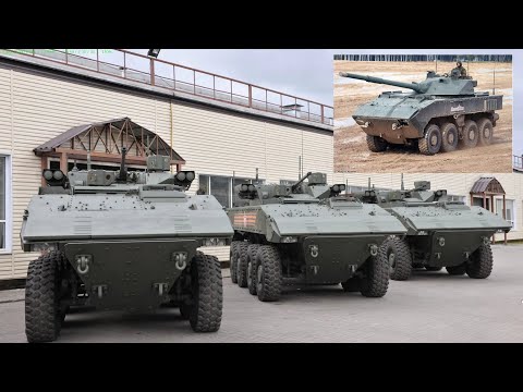 Видео: БТР-БУМЕРАНГ, перспектива установки 125мм орудия.