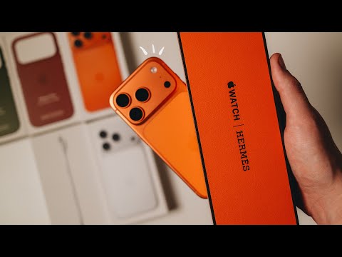 Видео: Apple Watch Hermès Series 11 + iPhone 17 Pro/Air | Распаковка и мини-обзор