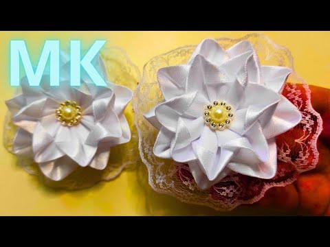 Видео: ✂️ Школьные бантики на 1 сентября из атласной ленты 2,5 см — пошагово!