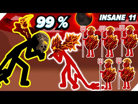 Видео: 99% Игроков тут не пройдут. Самая сложная битва - Stick war legacy INSANE