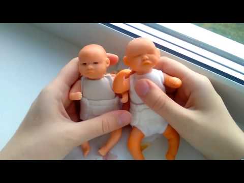 Видео: Уход за мини реборном.🔆