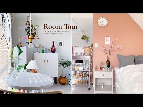 Видео: Экскурсия по комнате | Жизнь в одиночестве | Стильный интерьер комнаты | Идеи для хранения | ИКЕА