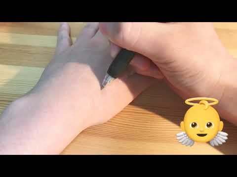 Видео: Как сделать фальшивую рану на руке с ручками