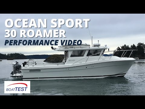 Видео: Видео теста Ocean Sport 30 Roamer 2022 от BoatTEST.com