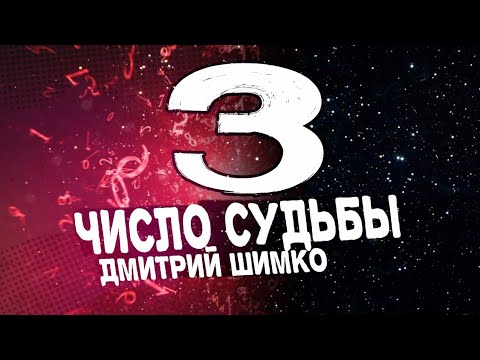Видео: ЧИСЛО СУДЬБЫ "3" /  ДМИТРИЙ ШИМКО