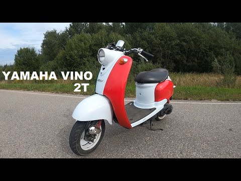 Видео: РЕТРО СТИЛЬ 90-х. YAMAHA VINO 2T.