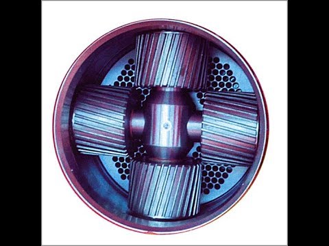 Видео: гранулятор 210мм гранулирование  и тесты по нагреву для Николая Тугай