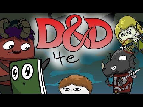 Видео: D&D 4e была игрой || Воспоминания о старой версии D&D