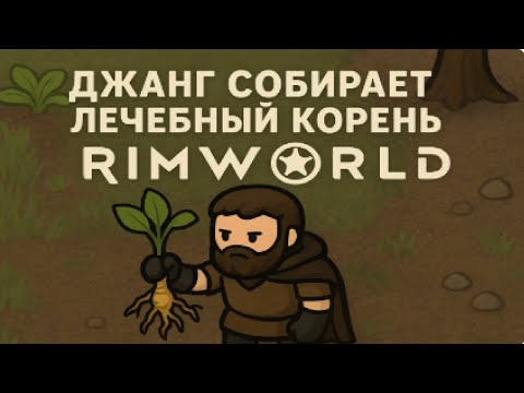 Видео: 🌿 Джанг собирает лечебный корень  RimWorld