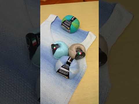 Видео: Марафон по майке "Небесные прогулки". Тунисское вязание.