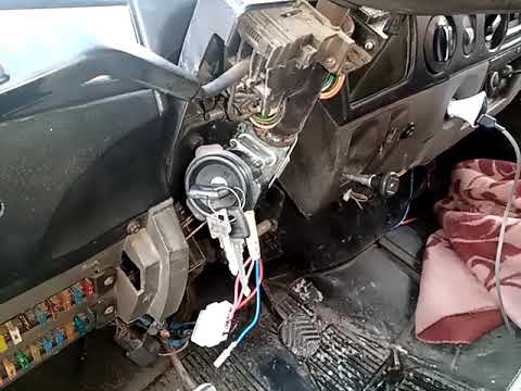 Видео: газель замок зажигания  неисправность.