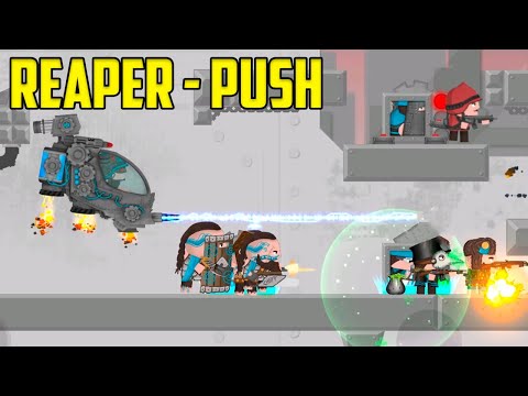 Видео: Агрессивная игра и пуш Clone Armies 2D Games \ Нестандартная база