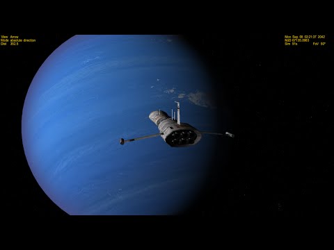 Видео: Orbiter 2010 Полет на Нептун 2