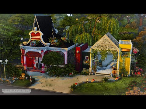Видео: Sims 4 Speedbuild: Whisperbook Cottage — полностью без CC!