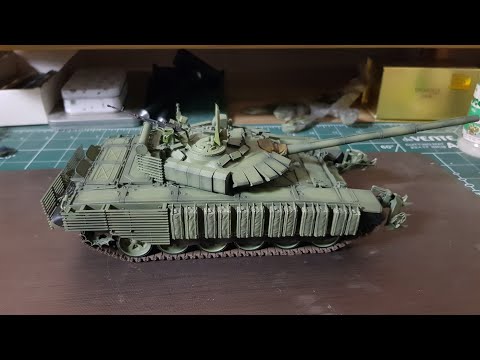 Видео: Т-72Б3М (MENG) 35 scale- шаг 3