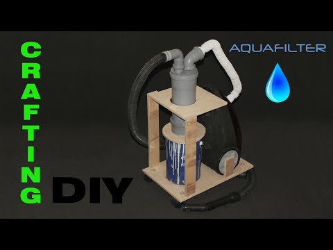 Видео: DIY. Аквафильтр для пылесоса в домашнюю мастерскую. Aqua-filter for home workshop.