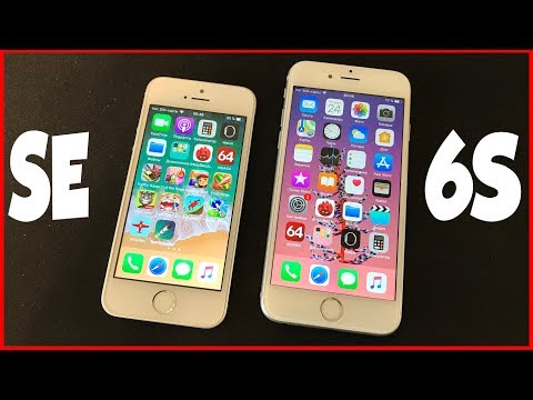 Видео: iPhone SE vs iPhone 6S - ЧТО ВЫБРАТЬ? СРАВНЕНИЕ / ПЛЮСЫ И МИНУСЫ