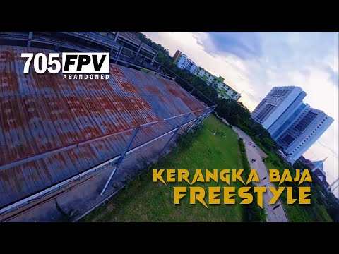 Видео: Дрон FPV со стальной рамой для фристайла | 705FPV