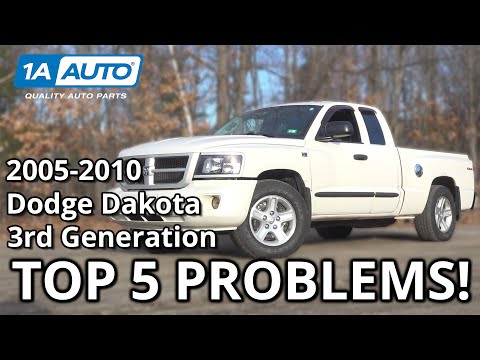 Видео: 5 основных проблем Dodge Dakota Pickup 2005-2010 3-го поколения
