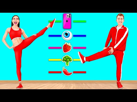 Видео: Игра в Кальмара в реальной жизни | Игровой Челлендж Смешные cитуации от PaRaRa Challenge