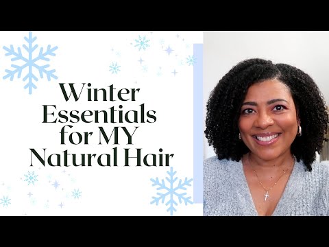 Видео: ЗИМНИЕ СРЕДСТВА ДЛЯ МОИХ НАТУРАЛЬНЫХ ВОЛОС / Как сохранить увлажнение и защиту волос / NaturalRaeRae