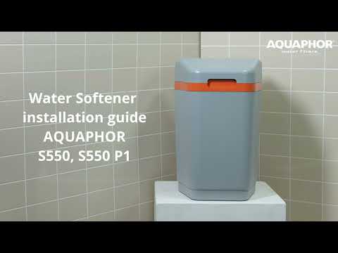 Видео: How to install whole-house water softener AQUAPHOR S550/S550 Р1