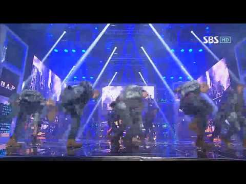 Видео: B.A.P [POWER] @SBS Inkigayo Популярная песня 20120527