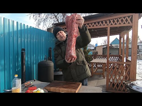 Видео: ЧИСТО МУЖСКОЕ ПРИГОТОВЛЕНИЕ МЯСА.ГОВЯДИНА НА САДЖЕ