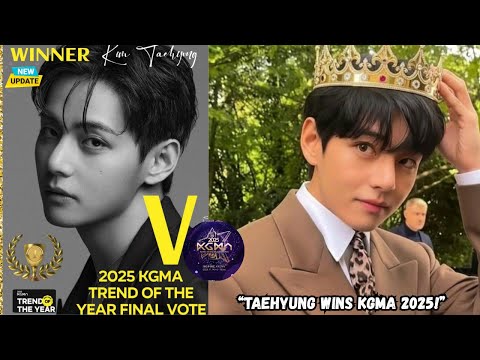Видео: «Ким Тэхён завоёвывает корону KGMA 2025 — фанаты в шоке от того, кто праздновал вместе с ним!»