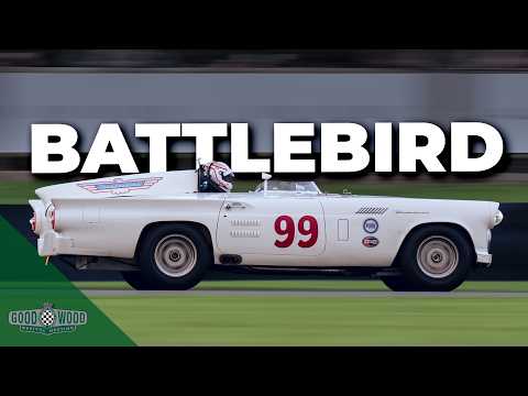 Видео: Встречайте 7-литровый таран | Ford Battlebird 1957 года | Возрождение Гудвуда