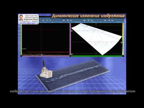 Видео: S-скан развёртка в УЗ ФР