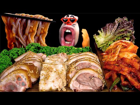 Видео: корейская свинина «Йокбал» и «Боссам»