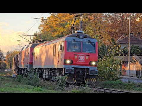 Видео: Дтв 90698 начело с 88 003 и 86 013 от Карлово за Русе Разпределителна. 