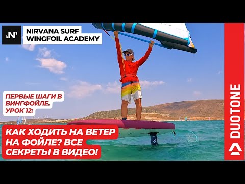 Видео: Как вырезаться на ветер на винге, двигаясь на фойле? Подробности в видео!