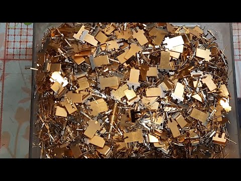 Видео: Золото из импортной лигатуры Две посылки 15 кг