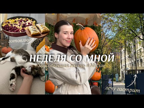 Видео: Cozy vlog 🍁 моя обычная жизнь в Москве: лечу гастрит, прогулки, уборка дома, покупки, готовлю еду