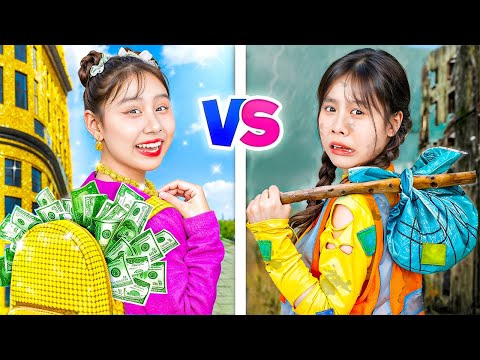 Видео: Бедная Дочь Vs Богатой Дочери! О Нет, Мы Должны Спасти Нашу Маму От Проклятия