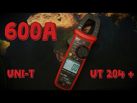 Видео: Обзор токовых клещей UNI-T UT204+