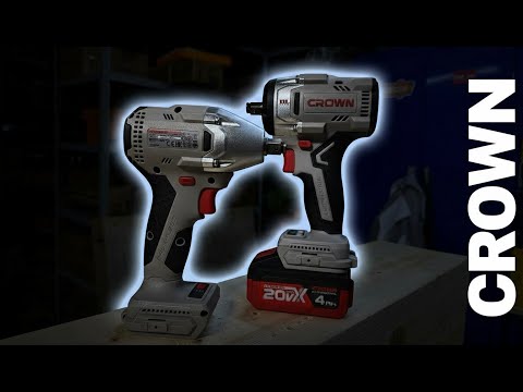 Видео: Два гайковерта CROWN