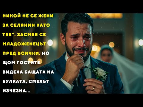 Видео: „Никой не се жени за селско момиче като теб“, засмя се младоженецът пред всички. Но веднага щом...