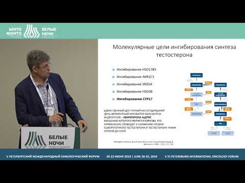 Видео: Андрогензависимый сигнальный путь и рак предстательной железы (Носов А.К.)