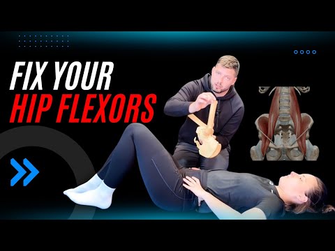 Видео: Как устранить боль в сгибателе бедра (2 упражнения для быстрого и длительного результата)