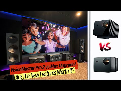Видео: Модернизация кинотеатра Ultimate Theater Install | Проектор VisionMaster Max и экран Френеля 120"