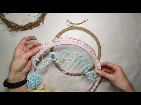 Видео: Ловец снов. 2 варианта создания основы - картон и плетение из веток.