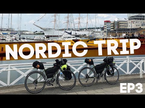 Видео: На велосипедах в Гётеборг! Велопутешествие по Скандинавии! Nordic Trip, ep3