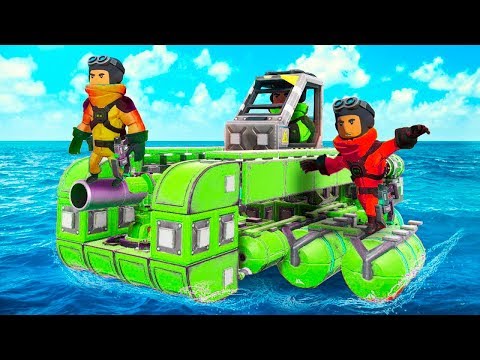 Видео: СТРОИМ САМУЮ МОЩНУЮ ЛОДКУ! БИТВА ПОСТРОЕК НА ВОДЕ! ГОНКИ НА РЕАКТИВНОЙ ЛОДКЕ В TRAILMAKERS