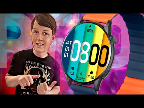 Видео: КРУТЫЕ И ДОСТУПНЫЕ УМНЫЕ ЧАСЫ: KIESLECT KR Pro